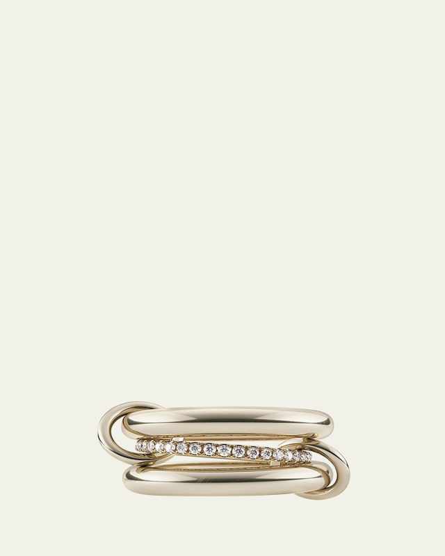 Libra 18k Diamond & Connector Ring